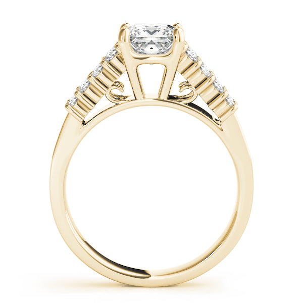 Channel-Set Diamond Engagement Ring (1/2 ct. tw.)
