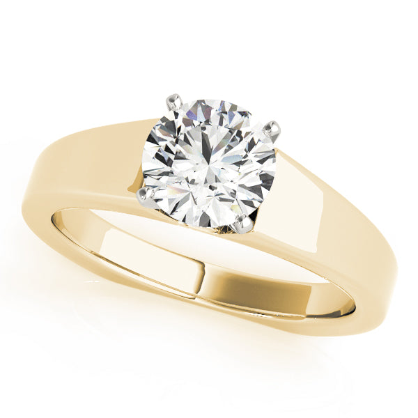 Classic Four-Prong Solitaire Engagement Ring