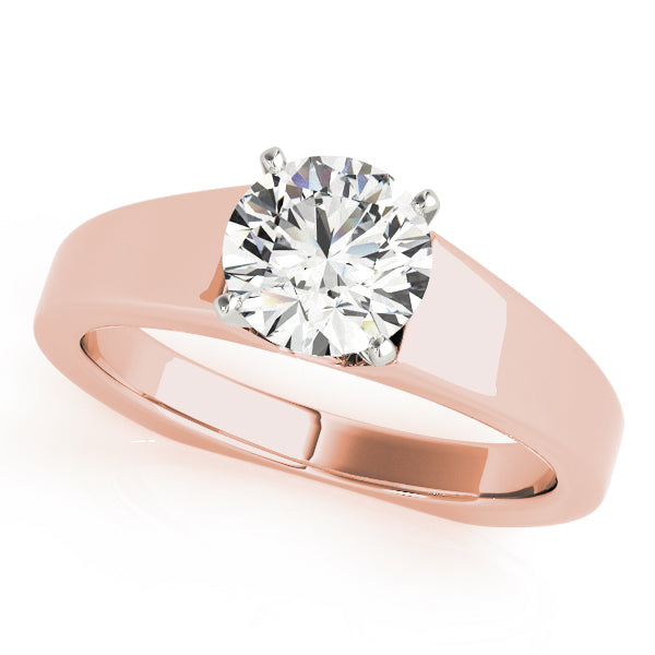 Classic Four-Prong Solitaire Engagement Ring