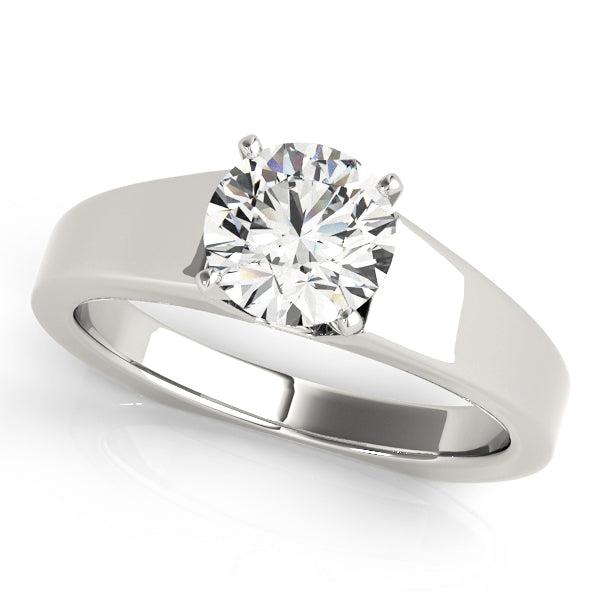 Classic Four-Prong Solitaire Engagement Ring