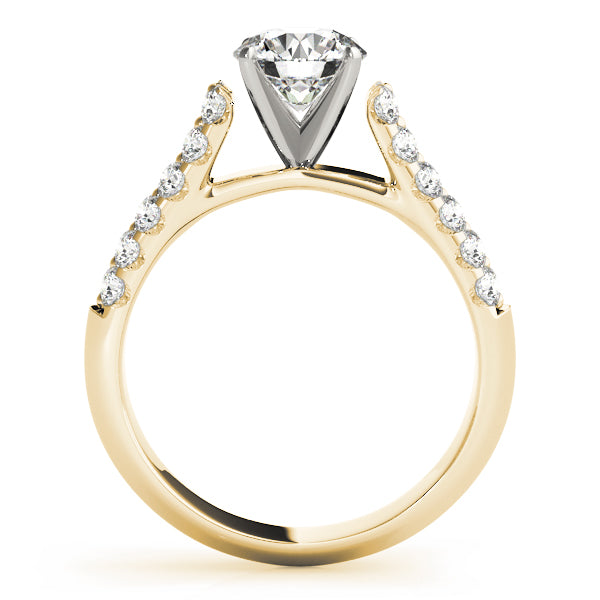 Channel-Set Diamond Engagement Ring (1/2 ct. tw.)