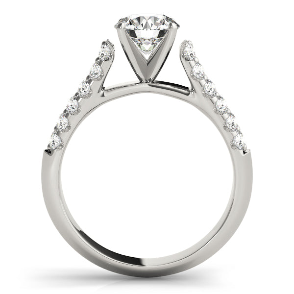 Channel-Set Diamond Engagement Ring (1/2 ct. tw.)
