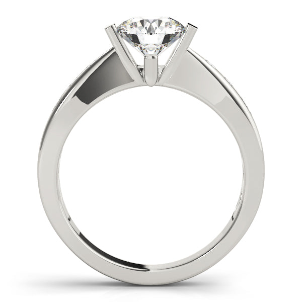 Channel-Set Diamond Engagement Ring (1/6 ct. tw.)
