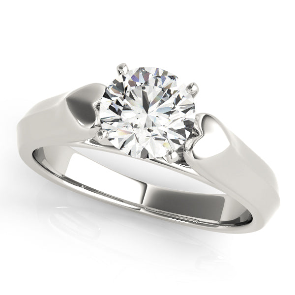 Classic Four-Prong Solitaire Engagement Ring