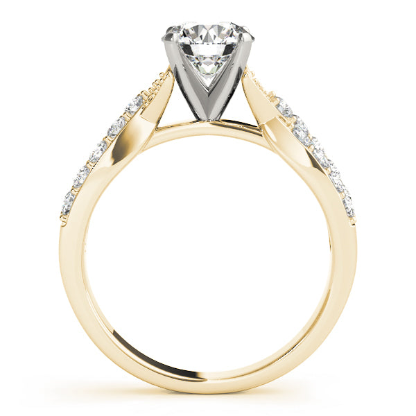 Infinity Twist Diamond Engagement Ring (1/2 ct. tw.)
