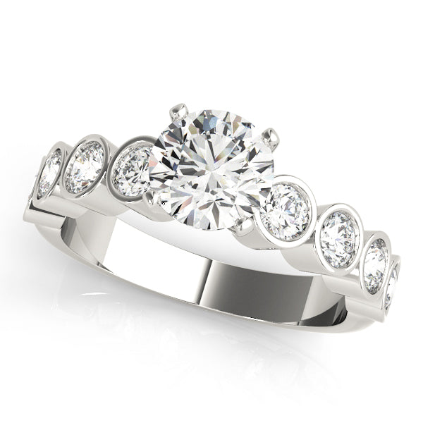 Bezel-Set Diamond Engagement Ring (3/4 ct. tw.)