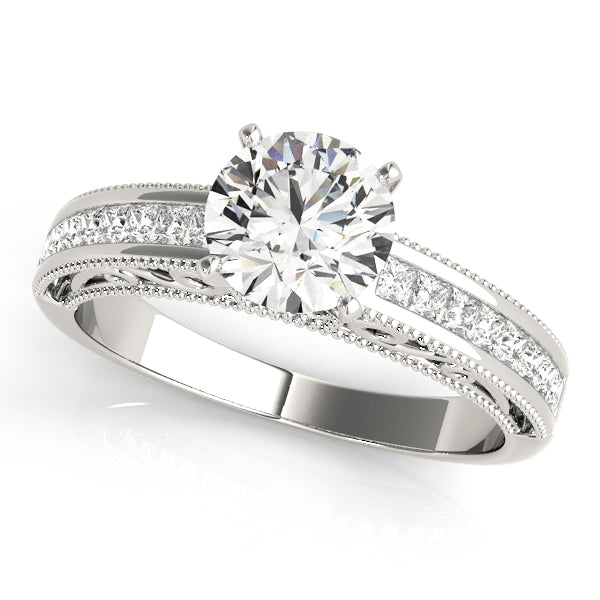Channel-Set Diamond Engagement Ring (1/4 ct. tw.)