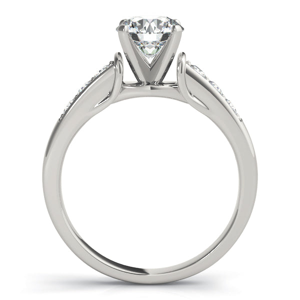 Channel-Set Diamond Engagement Ring (1/4 ct. tw.)