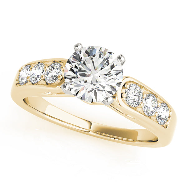 Channel-Set Diamond Engagement Ring (3/8 ct. tw.)