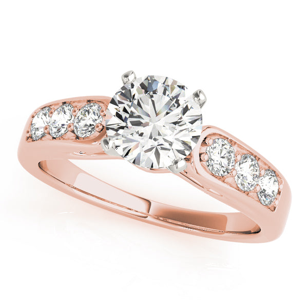 Channel-Set Diamond Engagement Ring (3/8 ct. tw.)