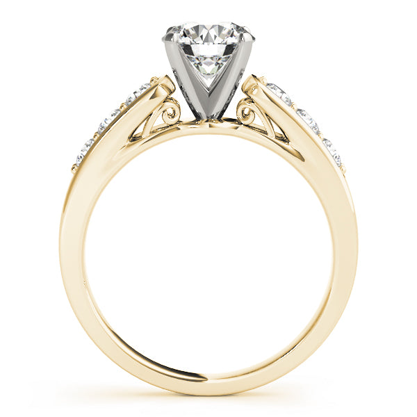 Channel-Set Diamond Engagement Ring (3/8 ct. tw.)