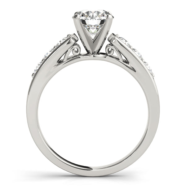 Channel-Set Diamond Engagement Ring (3/8 ct. tw.)