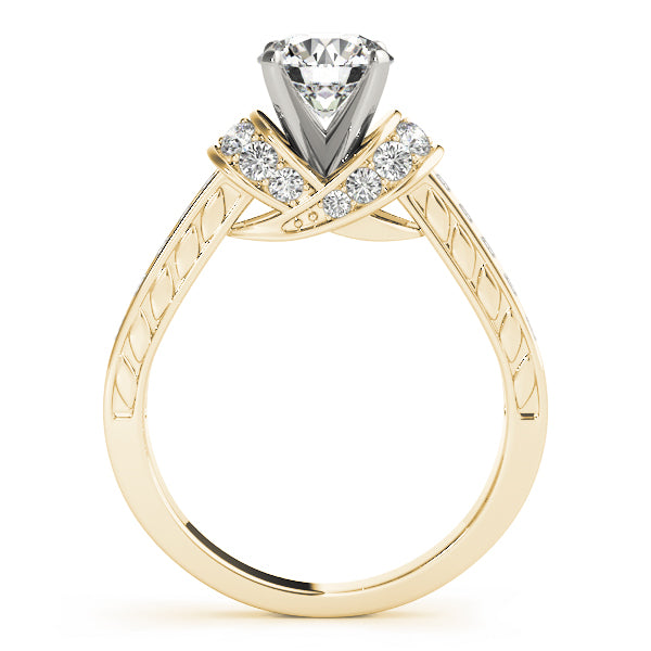 Channel-Set Diamond Engagement Ring (3/8 ct. tw.)