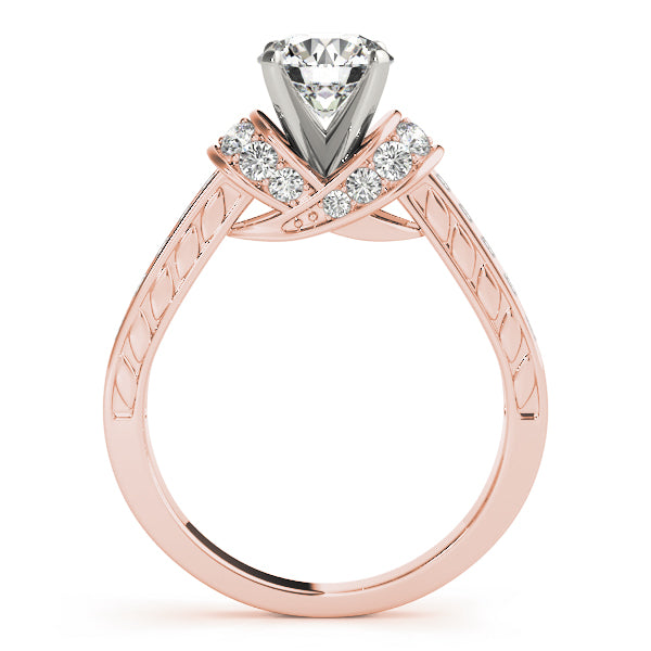 Channel-Set Diamond Engagement Ring (3/8 ct. tw.)