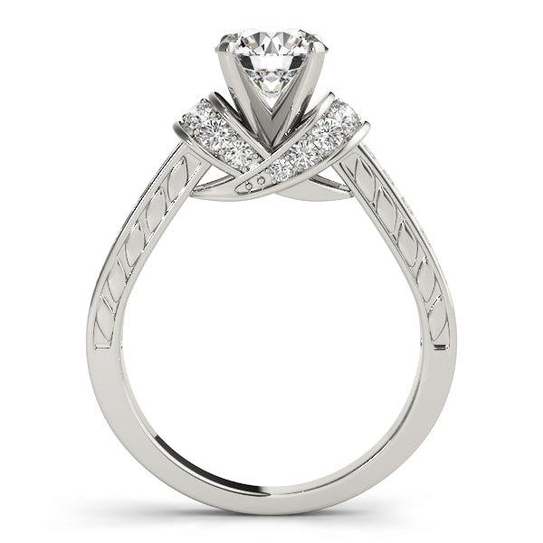 Channel-Set Diamond Engagement Ring (3/8 ct. tw.)