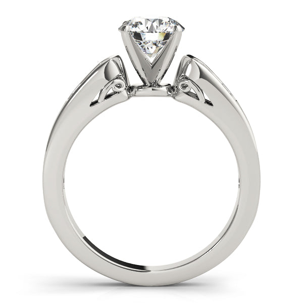 Channel-Set Diamond Engagement Ring (3/8 ct. tw.)