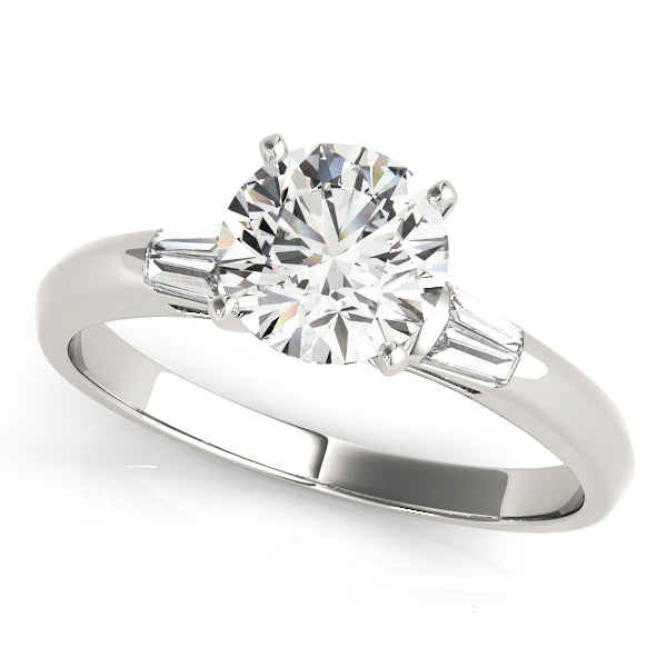 Tapered Baguette Diamond Engagement Ring (1/6 ct. tw.)