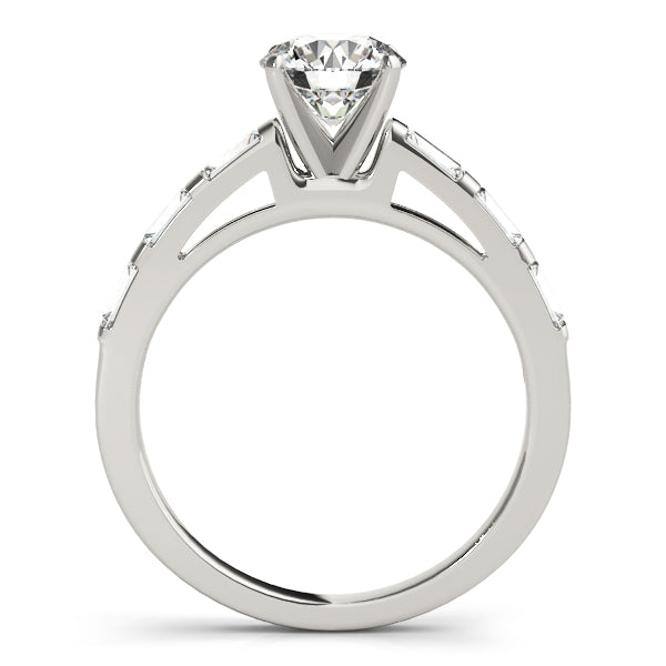 Channel-Set Baguette Diamond Engagement Ring (1/2 ct. tw.)