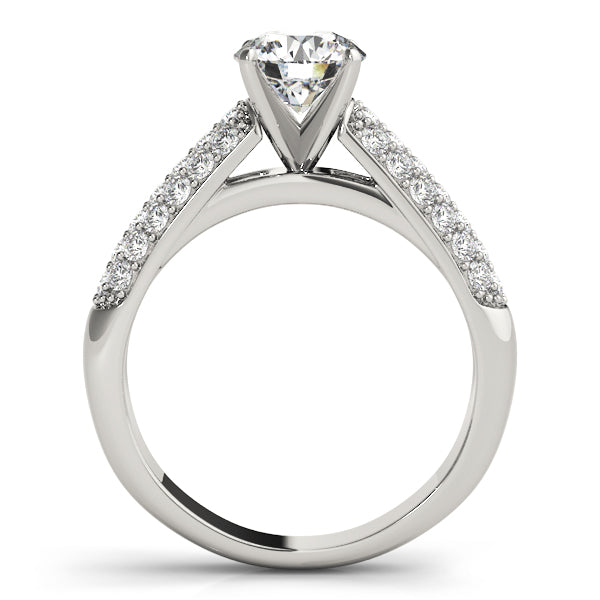 Riviera Pavé Diamond Engagement Ring (3/8 ct. tw.)