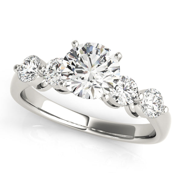 Graduated Four-Stone Diamond Engagement Ring (1/5 ct. tw.)