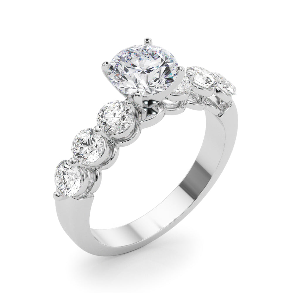 Graduated Diamond Engagement Ring (7/8 ct. tw.)