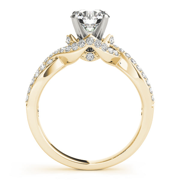 Twist Diamond Engagement Ring (3/8 ct. tw.)
