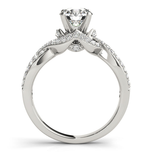 Twist Diamond Engagement Ring (3/8 ct. tw.)