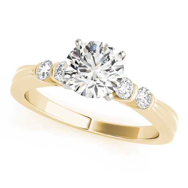 Graduated Three-Stone Diamond Engagement Ring (3/8 ct. tw.)