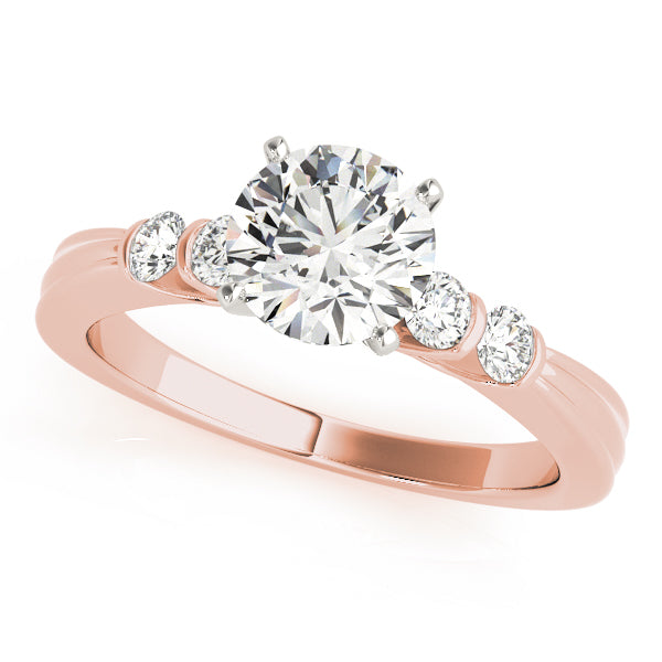 Graduated Three-Stone Diamond Engagement Ring (3/8 ct. tw.)