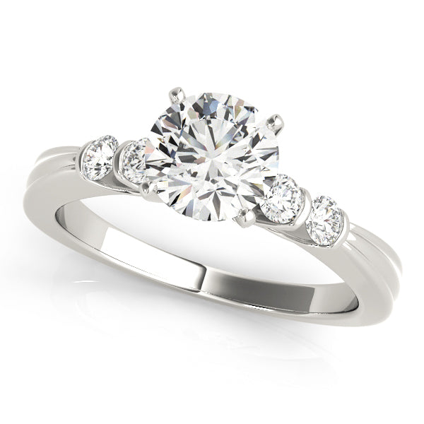 Graduated Three-Stone Diamond Engagement Ring (3/8 ct. tw.)