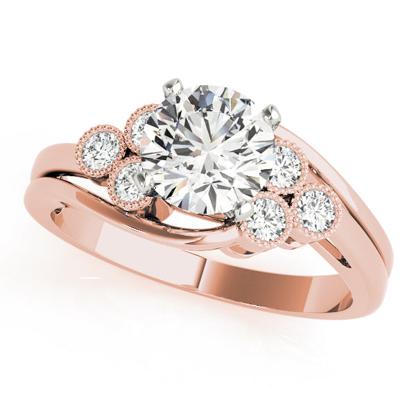 Classic Side-Accent Diamond Engagement Ring (1/5 ct. tw.)