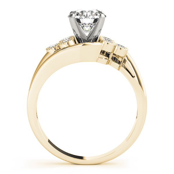 Classic Side-Accent Diamond Engagement Ring (1/5 ct. tw.)