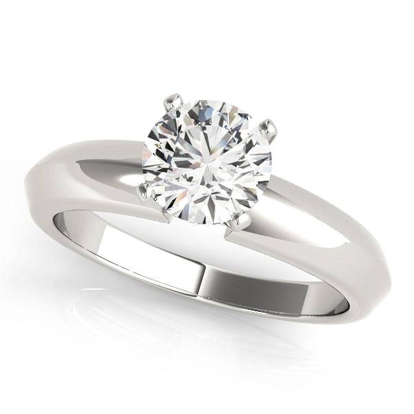 Classic Simple Solitaire Diamond Engagement Ring
