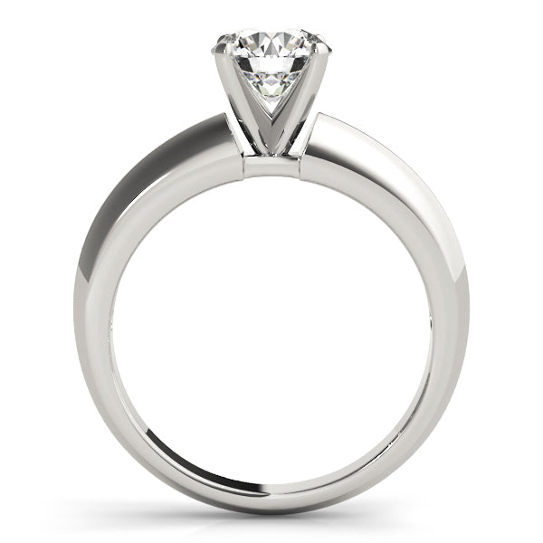 Classic Simple Solitaire Diamond Engagement Ring