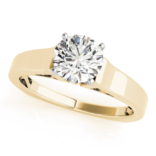Classic Four-Prong Solitaire Engagement Ring