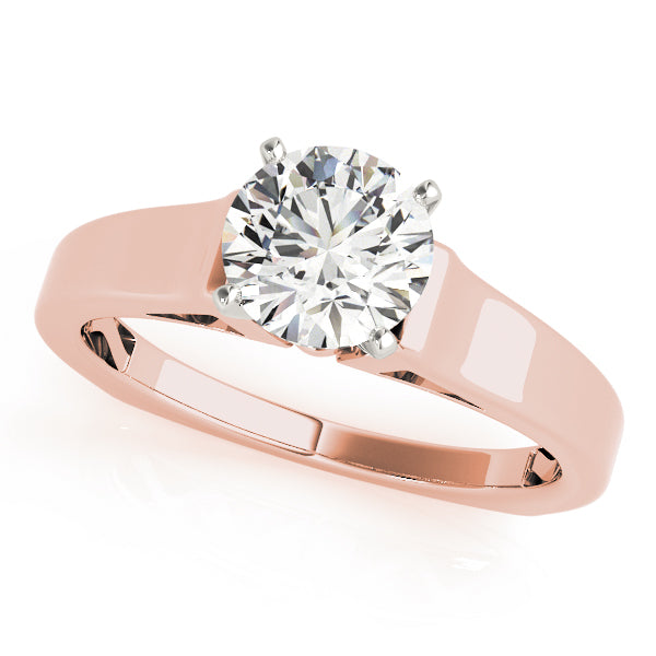 Classic Four-Prong Solitaire Engagement Ring