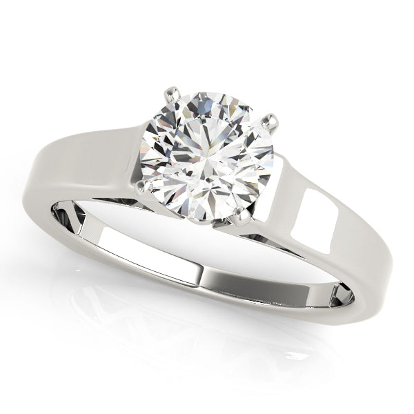 Classic Four-Prong Solitaire Engagement Ring