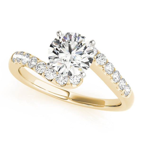Petite Twist Diamond Engagement Ring (1/4 ct. tw.)