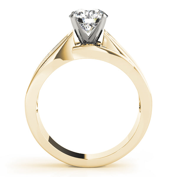 Channel-Set Diamond Split Band Engagement Ring (3/8 ct. tw.)