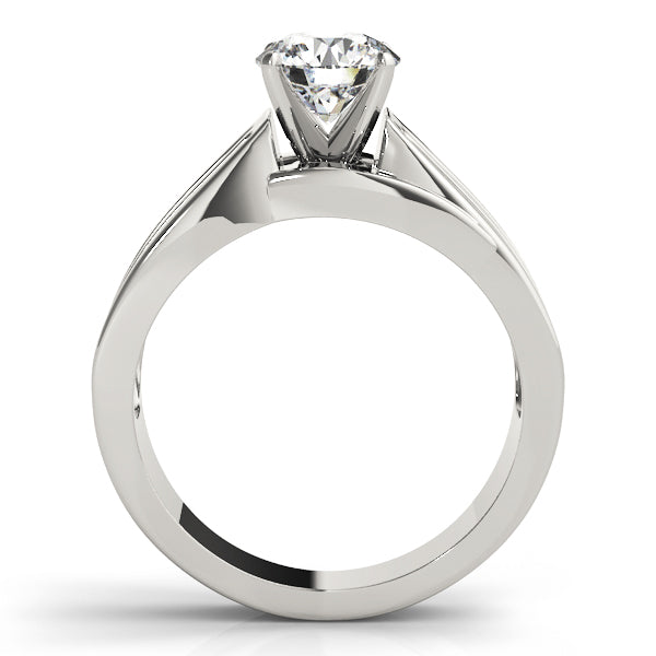 Channel-Set Diamond Split Band Engagement Ring (3/8 ct. tw.)