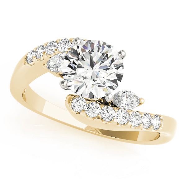 Twist Diamond Engagement Ring (1/2 ct. tw.)