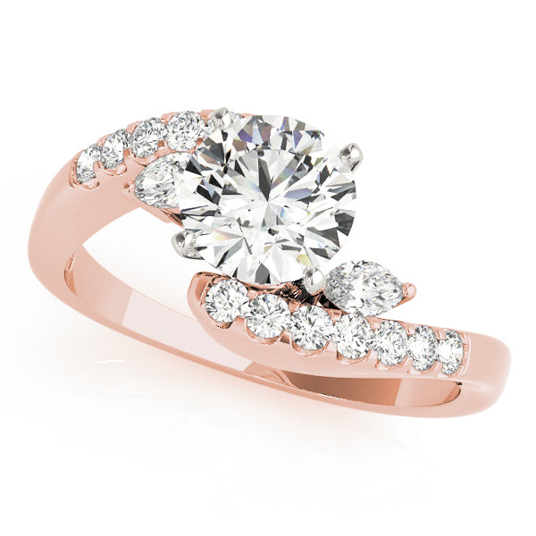 Twist Diamond Engagement Ring (1/2 ct. tw.)