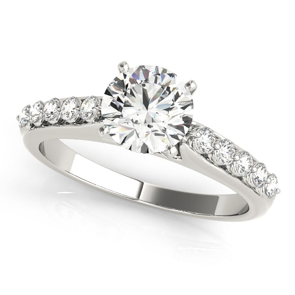 Graduated Diamond Engagement Ring (1/5 ct. tw.)