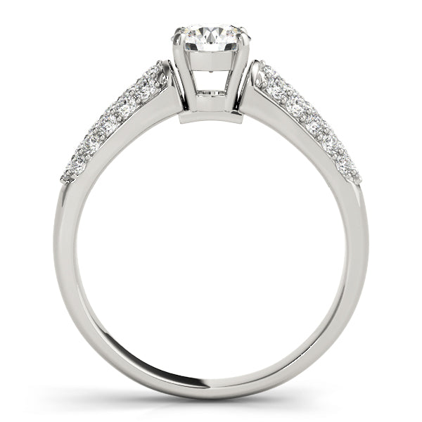 Pavé Diamond Engagement Ring (3/8 ct. tw.)