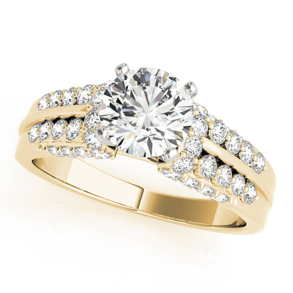 Split Shank Diamond Engagement Ring (3/8 ct. tw.)