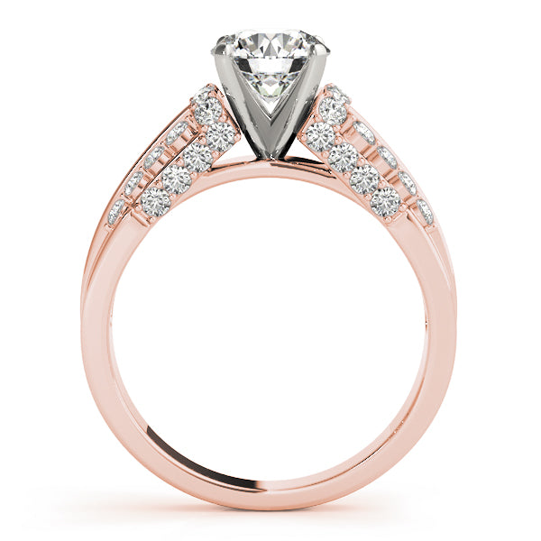 Split Shank Diamond Engagement Ring (3/8 ct. tw.)