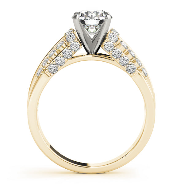Split Shank Diamond Engagement Ring (3/8 ct. tw.)