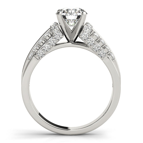 Split Shank Diamond Engagement Ring (3/8 ct. tw.)