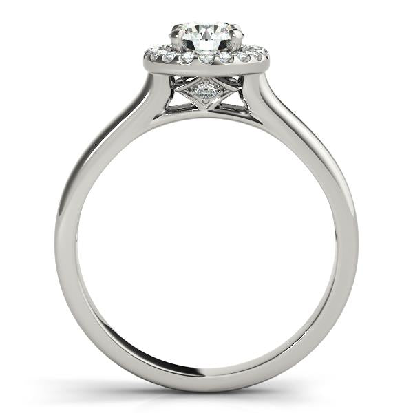 Classic Halo Diamond Engagement Ring (1/10 ct. tw.)