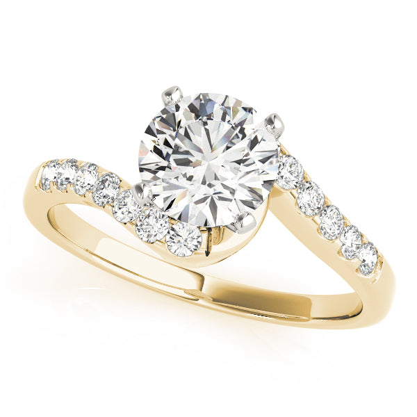 Twist Diamond Engagement Ring (1/5 ct. tw.)
